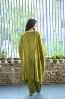 Olive green Kaftan set