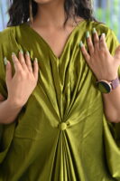 Olive green Kaftan set