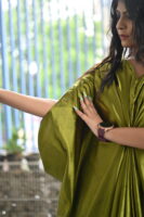 Olive green Kaftan set