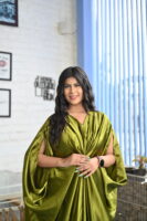 Olive green Kaftan set