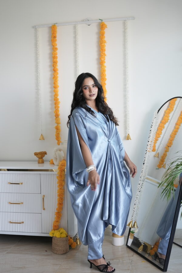 Lava grey Kaftan set
