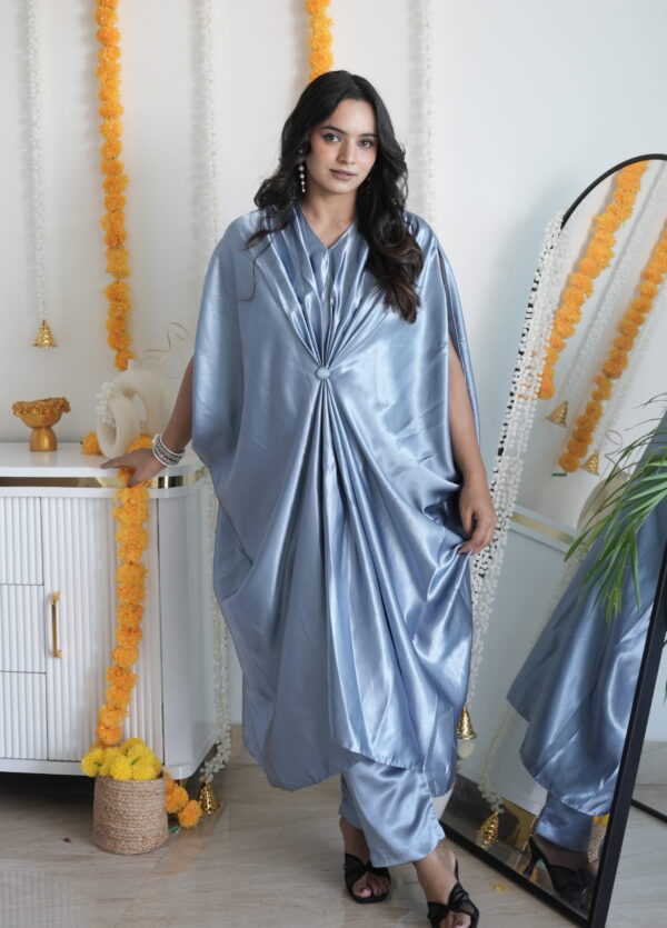 Lava grey Kaftan set