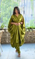 Olive green Kaftan set
