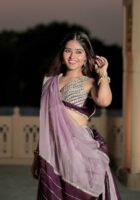 Fairy Tail Double Shade Lehenga Set