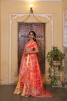 Dual Aumbre Embellished Lehenga Set