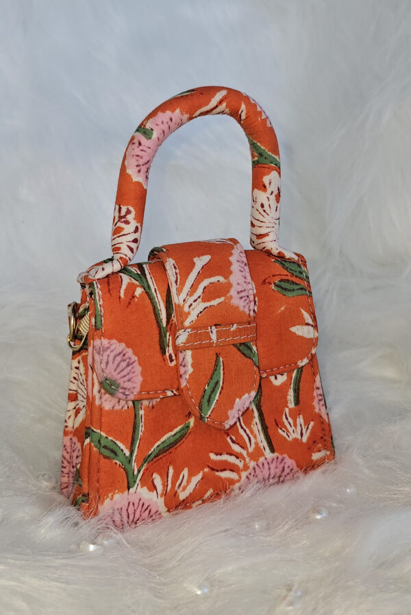 Hazara Block Print Mini Sling Bag