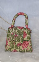 Gulab Block Print Mini Sling Bag